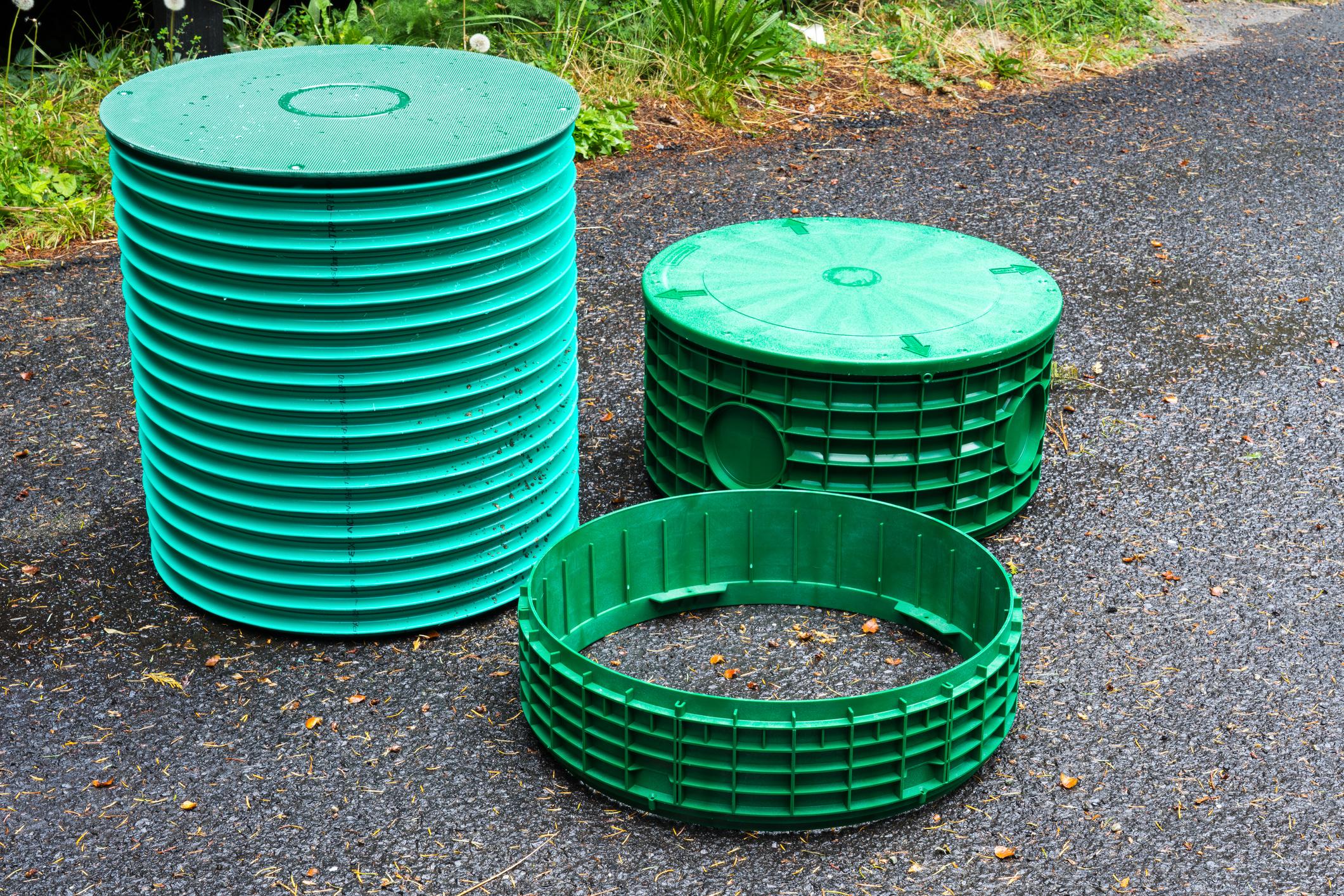 Septic risers for easy access